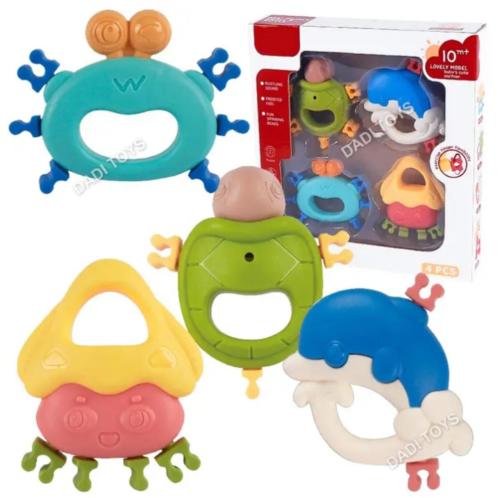 CAJITA DE SONAJAS CON MORDEDOR